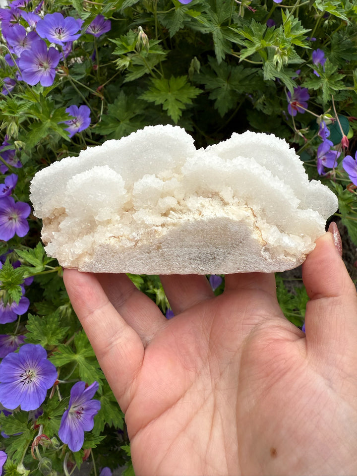 Freestanding Layered Calcite Specimen from Fujian