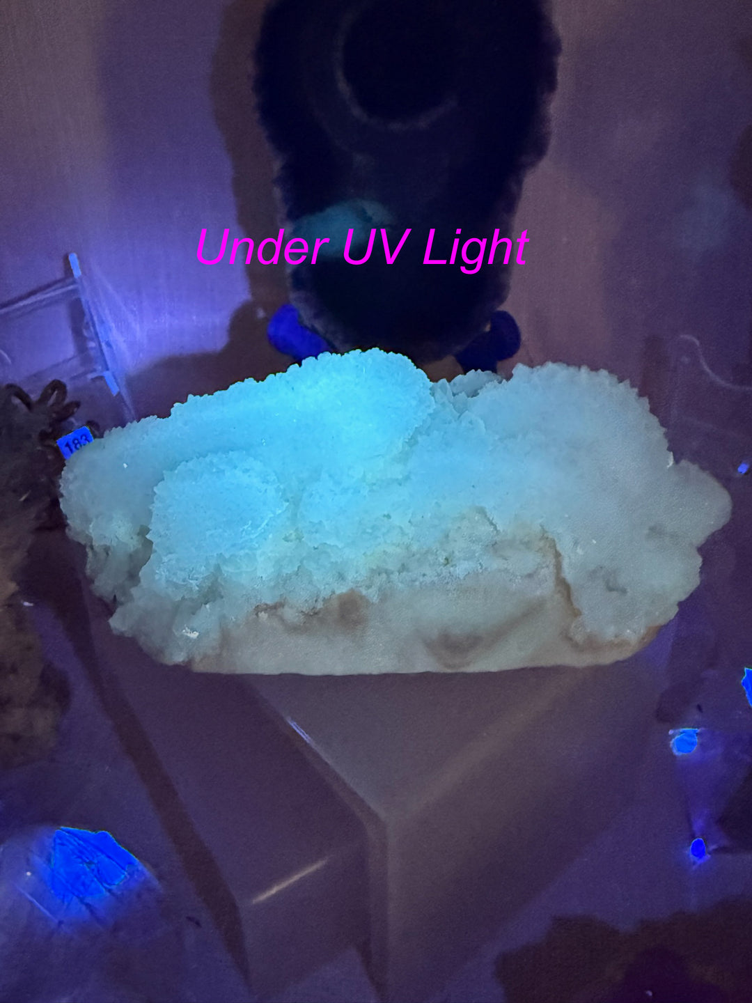 Freestanding Layered Calcite Specimen from Fujian