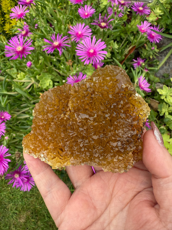 Amazing Yellow and Purple Fluorite Specimen
