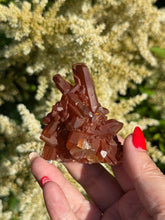 Load image into Gallery viewer, Tangerine Quartz Cluster Specimen
