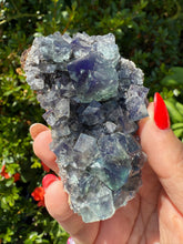 Load image into Gallery viewer, Fairy Holes Pocket UK Fluorite Specimen
