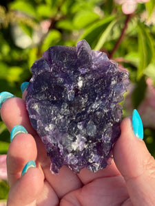 Uv Reactive Purple and Blue Fluorite Specimen from Zhejiang