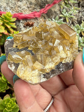 Load image into Gallery viewer, Baryte on Fluorite Specimen from Jiangxi
