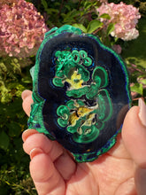 Load image into Gallery viewer, Rare Polished Azurite and Malachite Specimen
