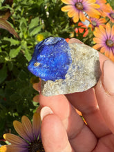 Load image into Gallery viewer, Freestanding Cobalt Blue Lazurite Specimen
