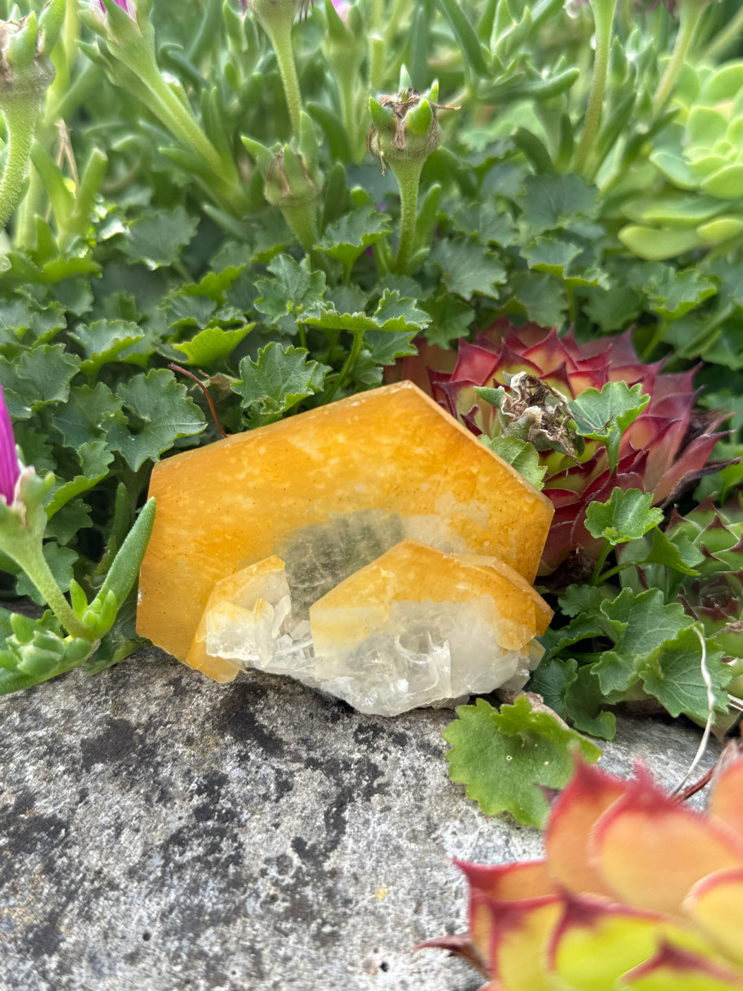 Freestanding Calcite Specimen