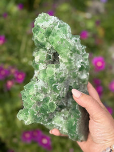 Incredible Octahedral Green Fluorite Specimen