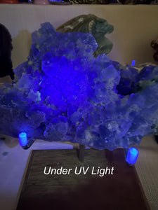 Incredible Octahedral Green Fluorite Specimen