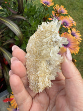 Load image into Gallery viewer, Double Sided Quartz Specimen with Limonite
