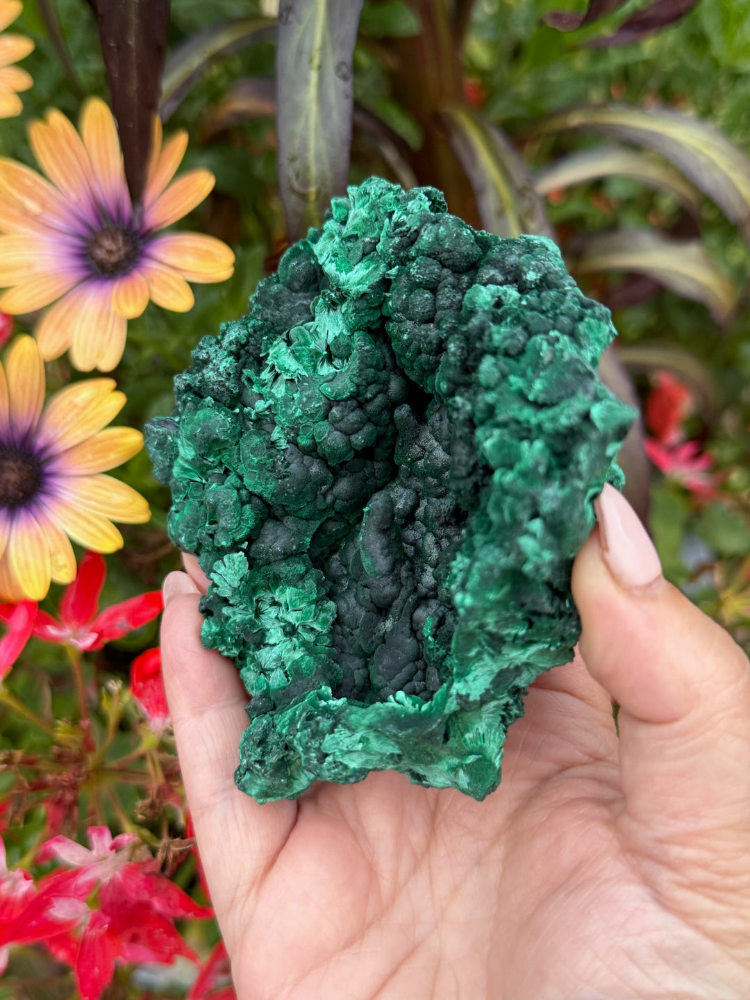 Incredible Large Malachite Specimen with Stalactite