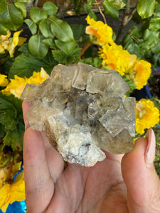 Weardale Honey Fluorite Specimen from the Bull Vein