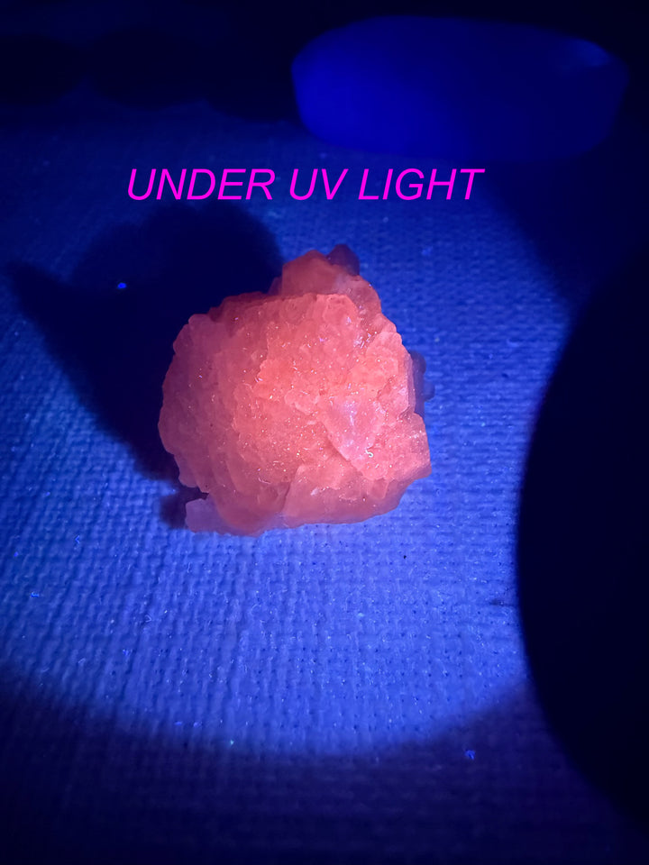 UV Reactive Lemon Calcite Specimen
