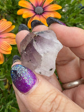 Load image into Gallery viewer, Specular Hematite and Amethyst Phantom in Quartz Specimen
