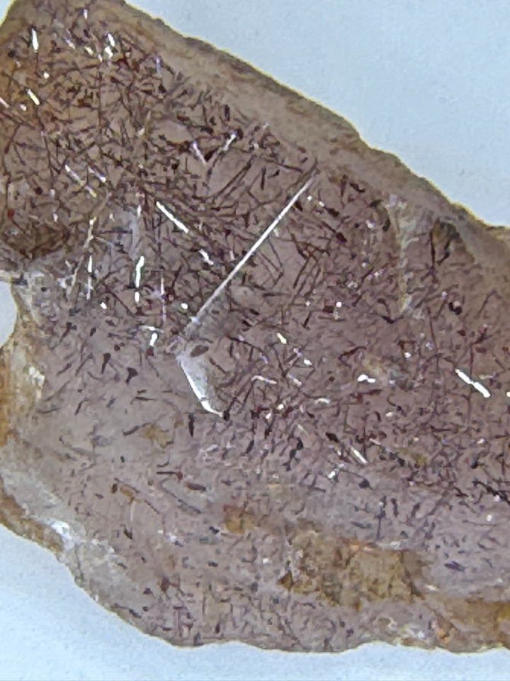 Lepidocrocite Specimen in Quartz Point