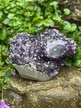 Load image into Gallery viewer, Freestanding Uruguay Amethyst Stalactite Cluster Specimen
