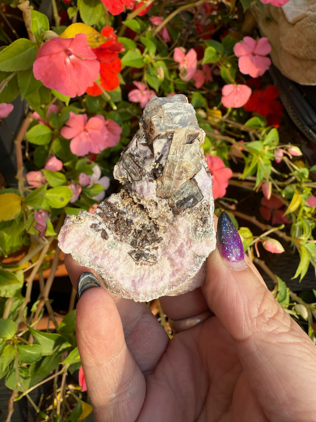 Pink Cobaltoan Calcite Specimen from Congo
