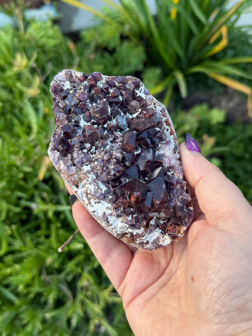 Red Amethyst Specimen from India