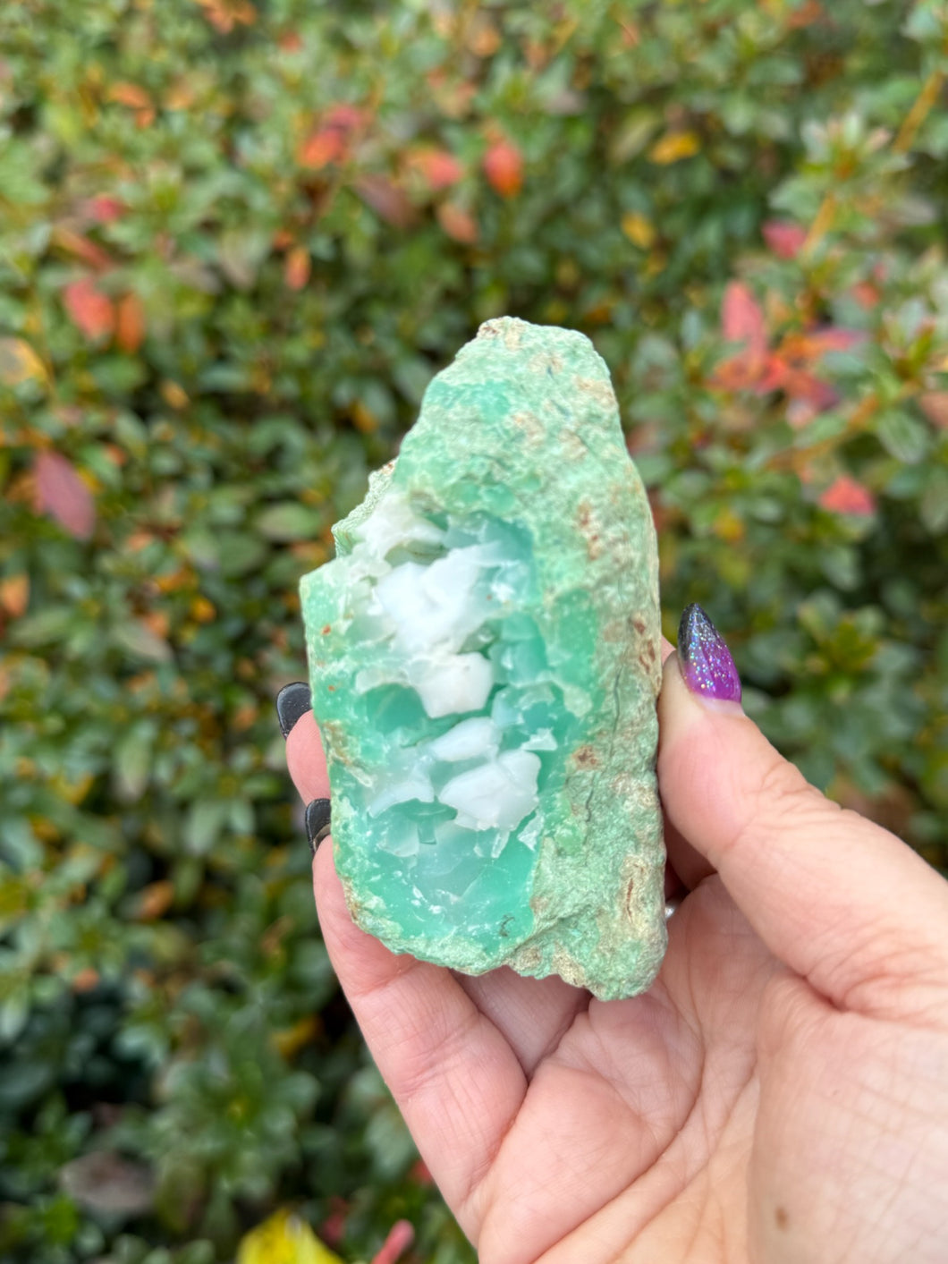 Rough Sugar Chrysoprase from Australia