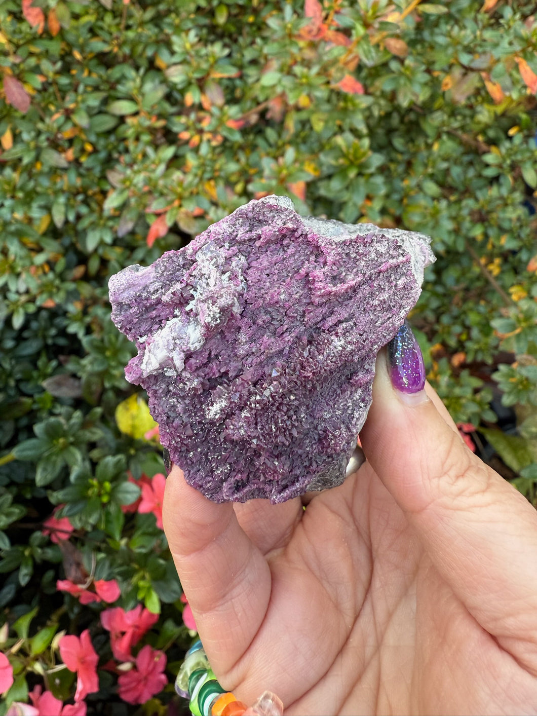 Natural Rough Kammererite Specimen from Turkey