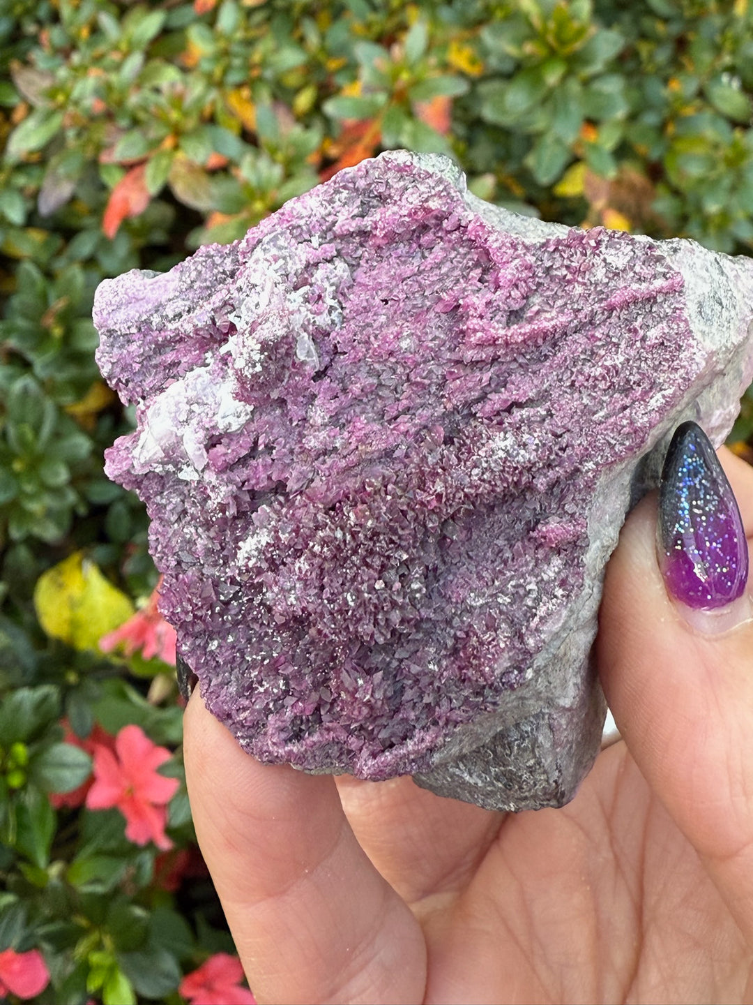Natural Rough Kammererite Specimen from Turkey
