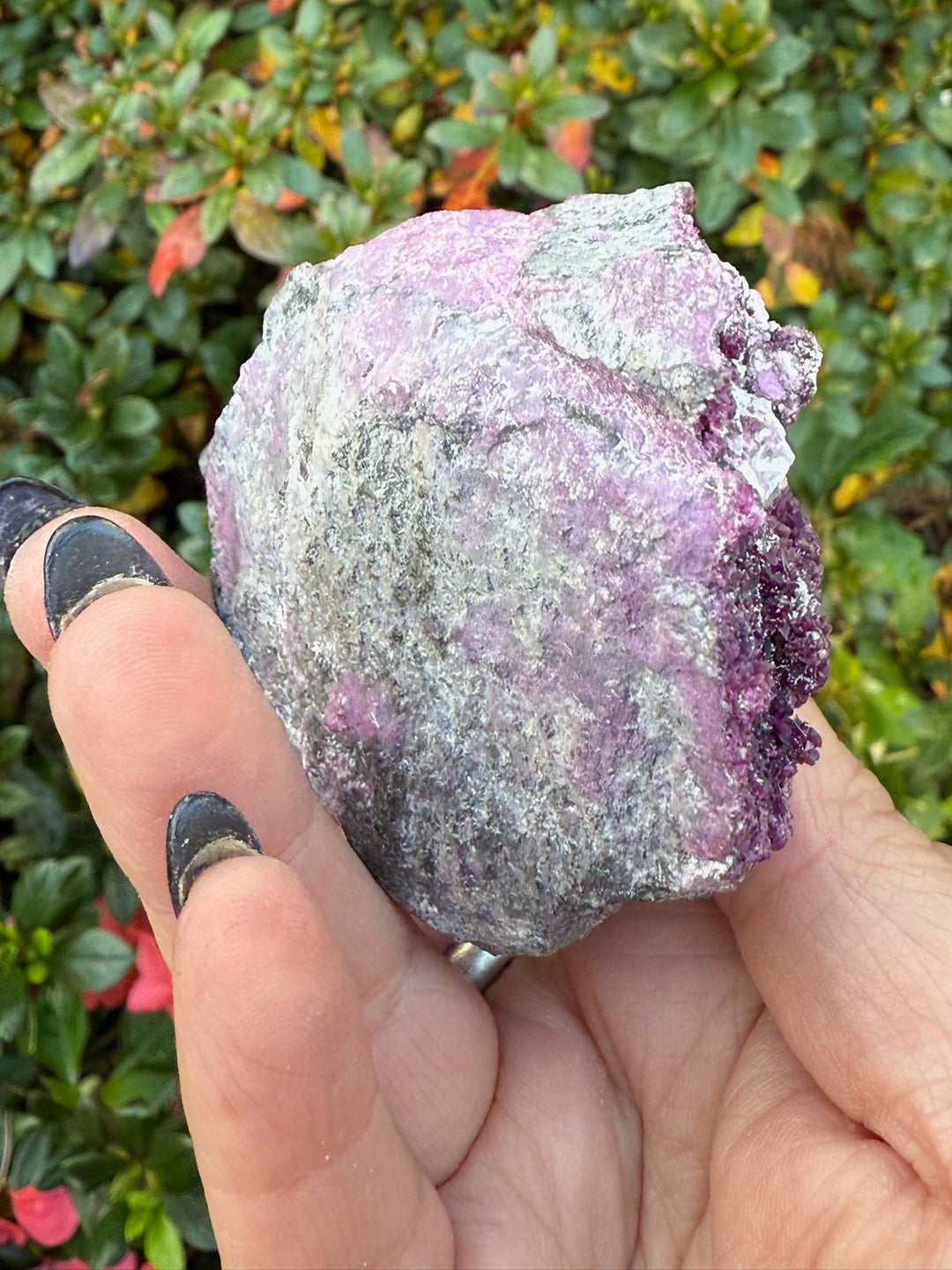 Natural Rough Kammererite Specimen from Turkey