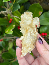 Load image into Gallery viewer, Double Sided Quartz Specimen with Limonite
