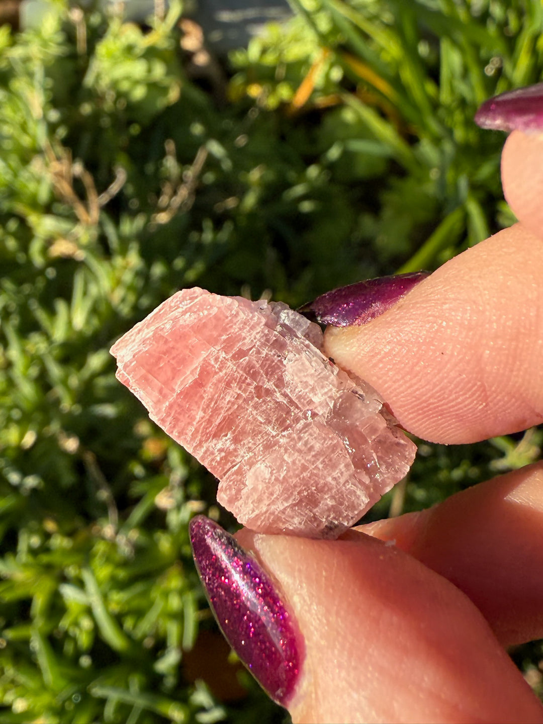 Gemmy Rhodochrosite with Quartz Specimen
