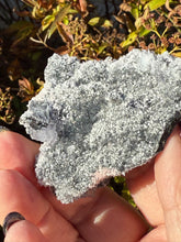 Load image into Gallery viewer, Rhodochrosite with UV reactive Fluorite Cubes Specimen
