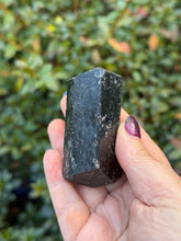 Load image into Gallery viewer, Double Terminated Black Tourmaline Specimen from Paraiba
