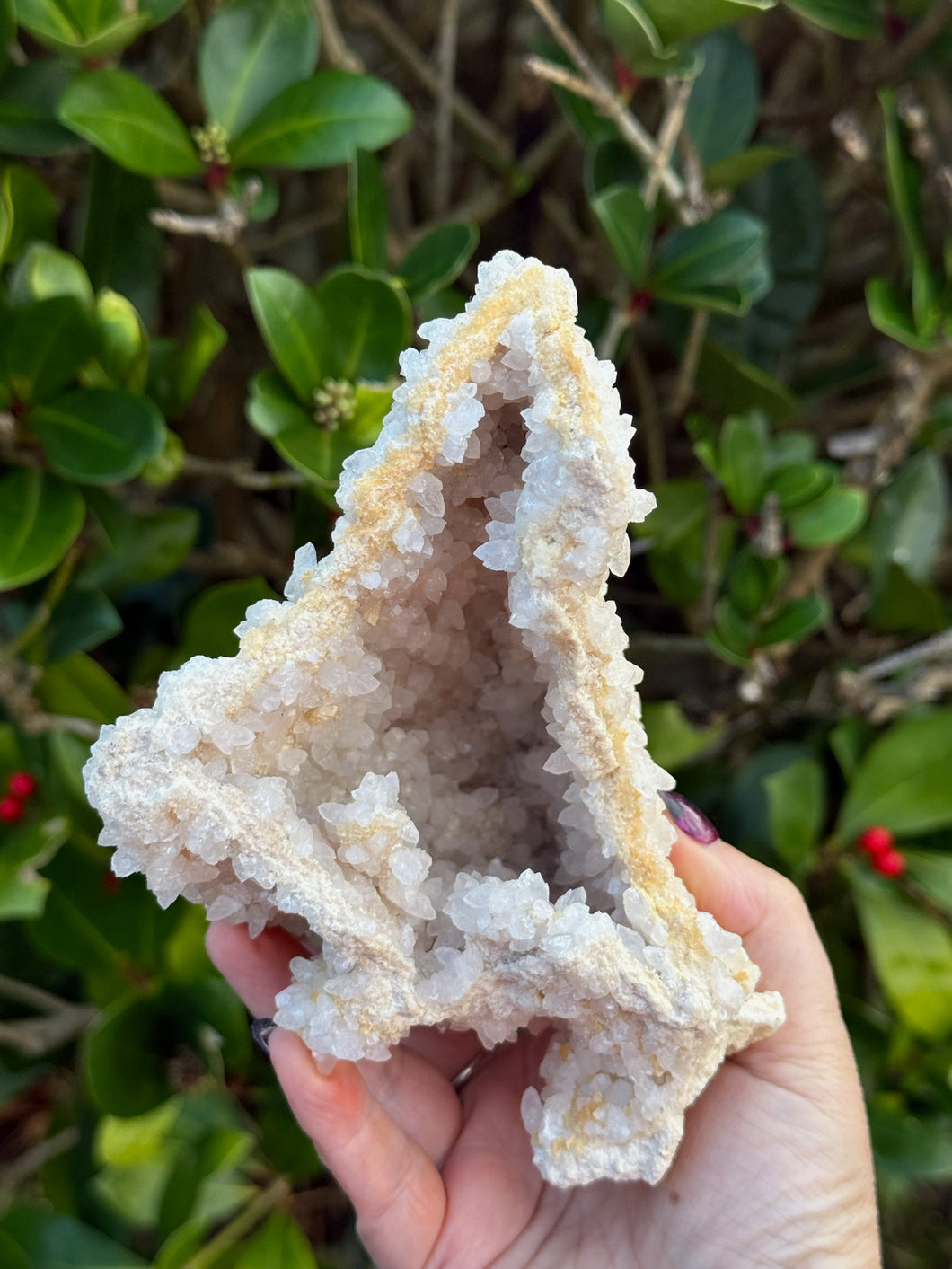 Calcite on Dolomite from Romania