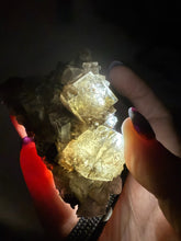 Load image into Gallery viewer, Uv Reactive Greenlaws Mine Fluorite Specimen
