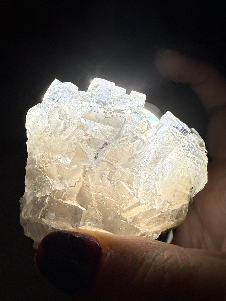 Clear Fluorite with Stalactite Specimen from Spain