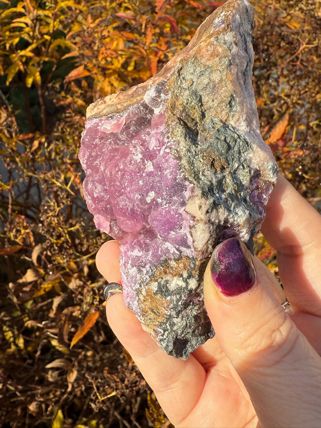 Pink Cobaltoan Calcite Specimen from Morocco