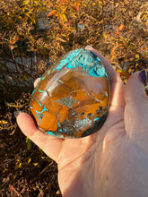 Load image into Gallery viewer, Rare Druzy Chrysocolla and Cuprite Specimen from Peru
