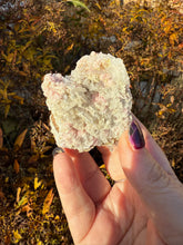 Load image into Gallery viewer, Rhodochrosite on Quartz Specimen from Bulgeria

