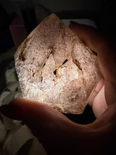 Load image into Gallery viewer, Harlequin Lepidchrosite in Quartz Point Specimen
