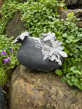 Load image into Gallery viewer, Freestanding Chrysanthemum Stone Carving
