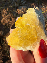 Load image into Gallery viewer, Vibrant Yellow Fluorite Specimen from Spain
