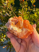 Load image into Gallery viewer, Red Calcite and Honey Calcite Specimen
