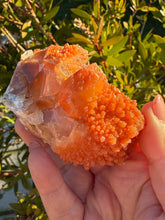 Load image into Gallery viewer, Red Calcite and Honey Calcite Specimen
