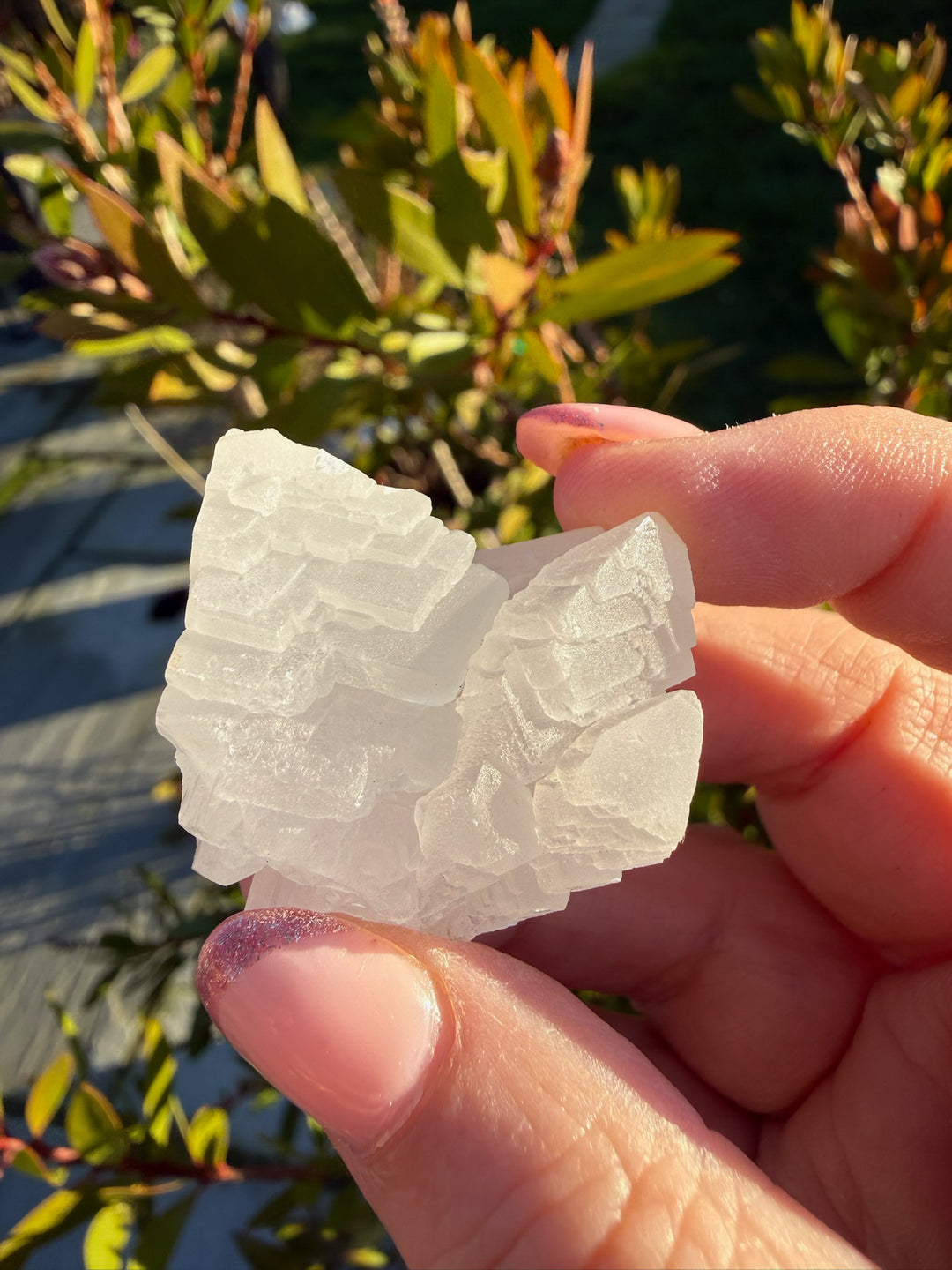 Layered Calcite Specimen from Wenshan China
