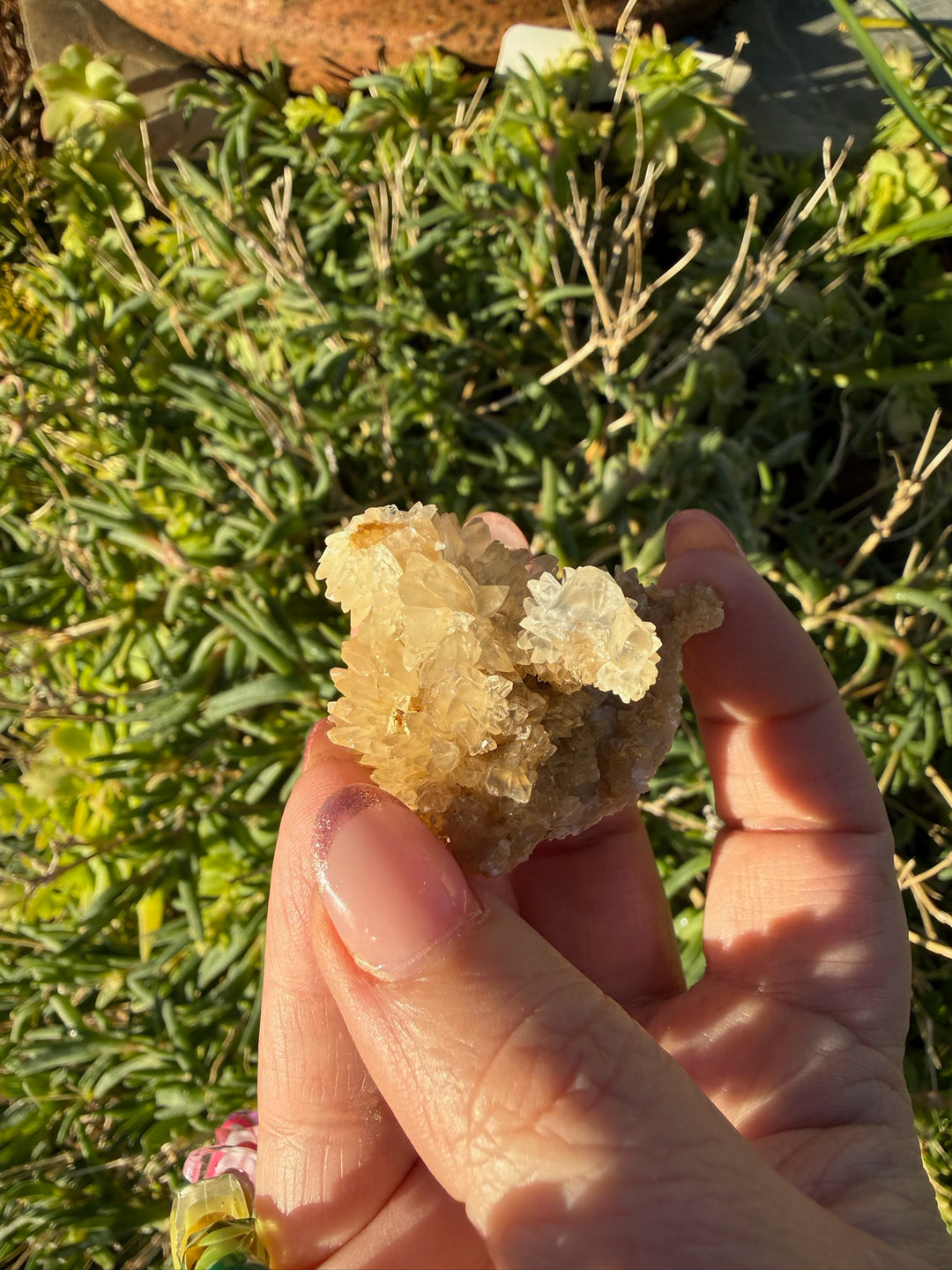 Unusual Stalactite Calcite Specimen