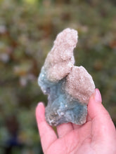 Load image into Gallery viewer, Hemimorphite and Calcite Specimen
