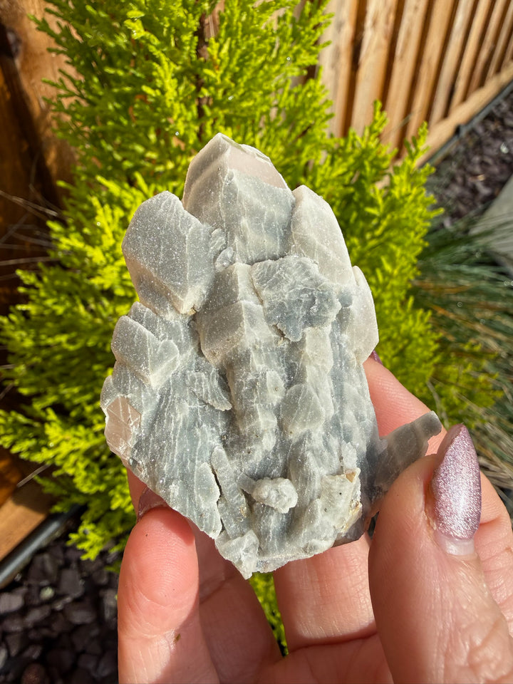 Sparkly UV Reactive Calcite with Secondary Calcite Layer
