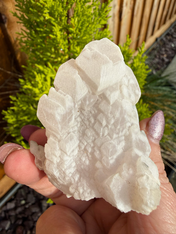 Sparkly UV Reactive Calcite with Secondary Calcite Layer