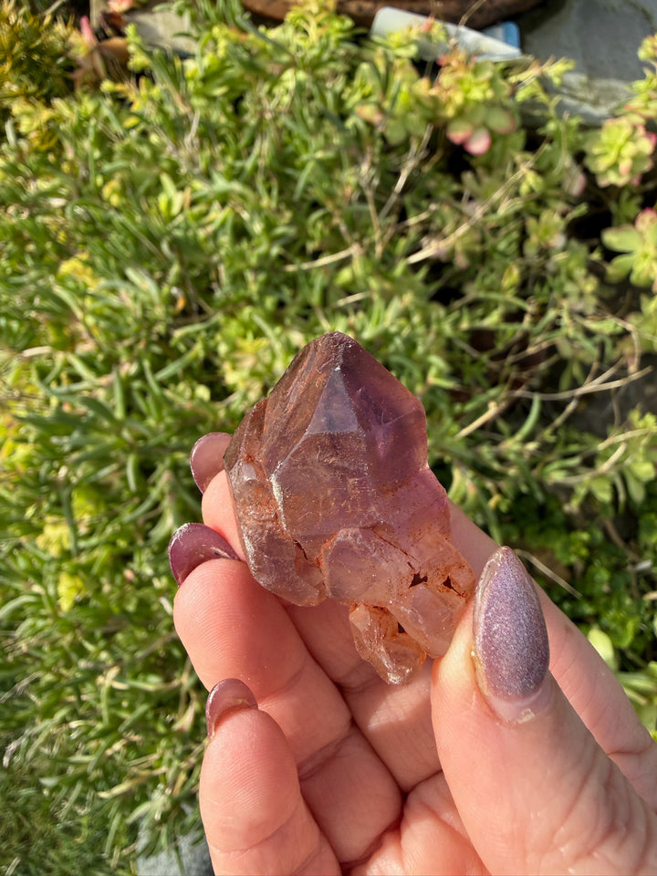 Elestial Amethyst Specimen from Africa