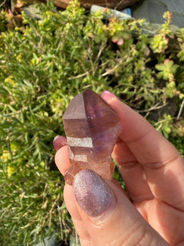 Elestial Amethyst Specimen from Africa