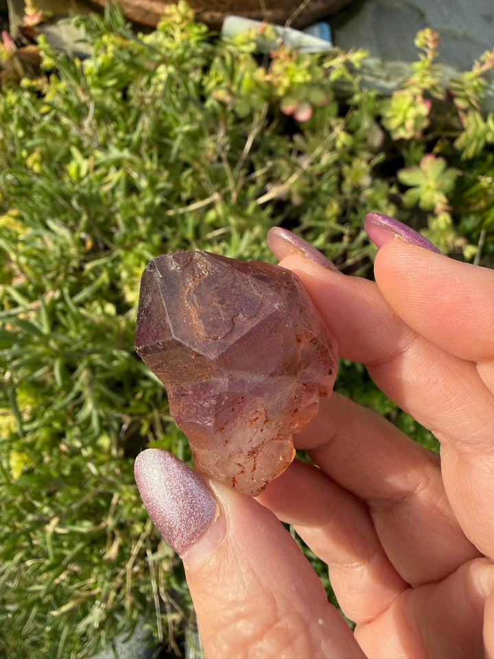 Elestial Amethyst Specimen from Africa
