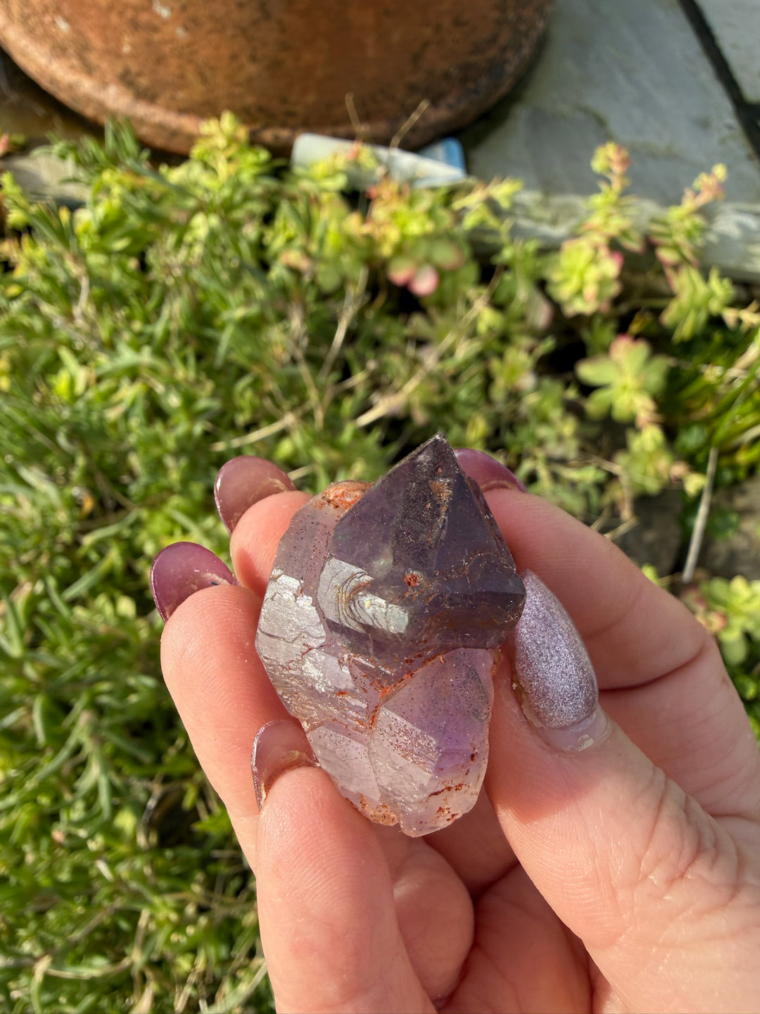 Elestial Amethyst Double Terminated Specimen