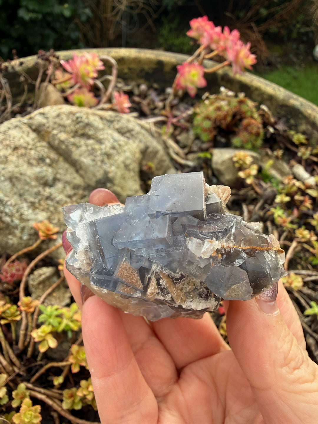 Blue Fluorite Specimen from Pakistan